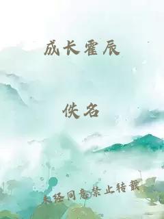 成長(zhǎng)霍辰