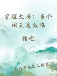 穿越大唐：當(dāng)個(gè)閑王這么難